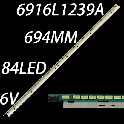 Barra LED 55 " V13 LBA REV 0.9 84 Led´s 6916L-1239A  694mm