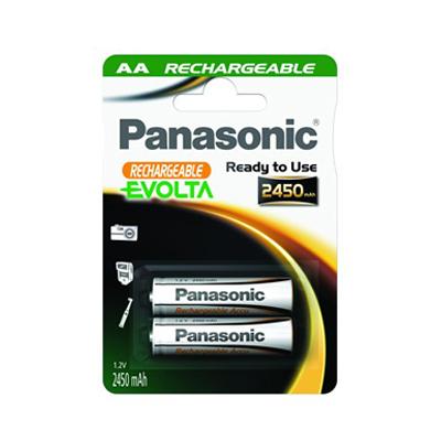 Pilha Recarregável R6 2450mAh (Blister 2) Panasonic