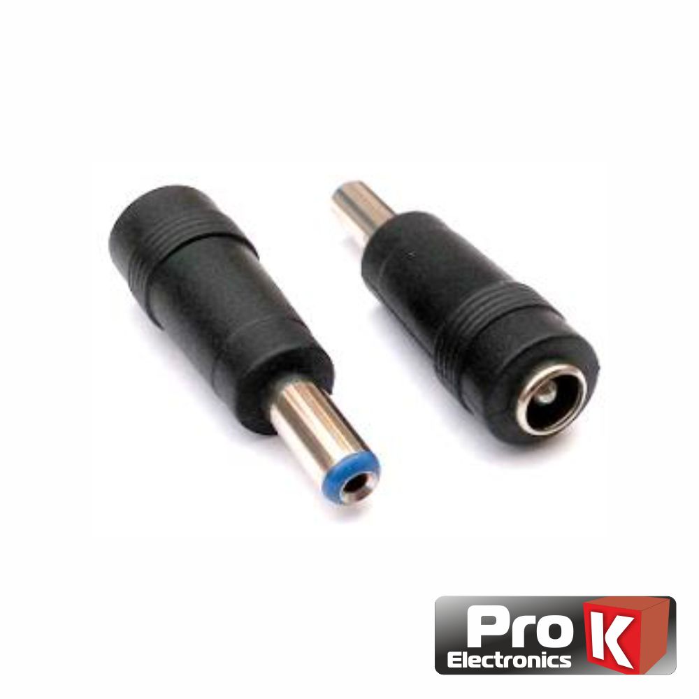 FICHA ADAPTADORA ALIMENTAÇÃO DC Ø5.5-2.5MM FEMEA P/ Ø5.5-2.1MM MACHO