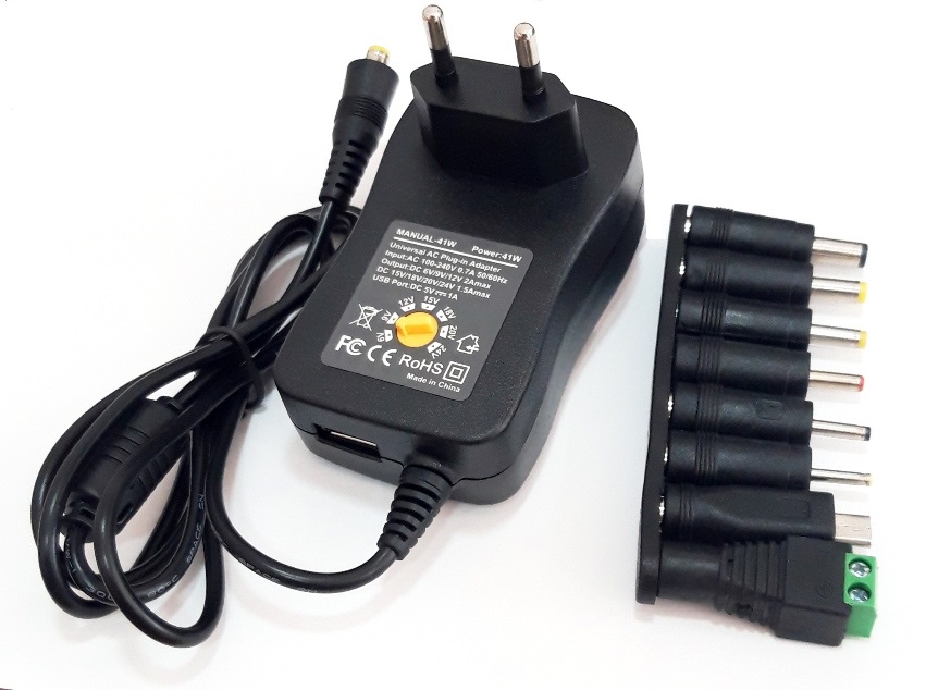 AlImentador  Universal 6-24V DC 1.5/2A 41W