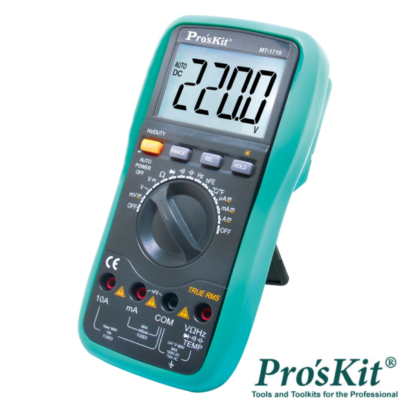 MULTIMETRO DIG PROSKIT MT1710 true rms