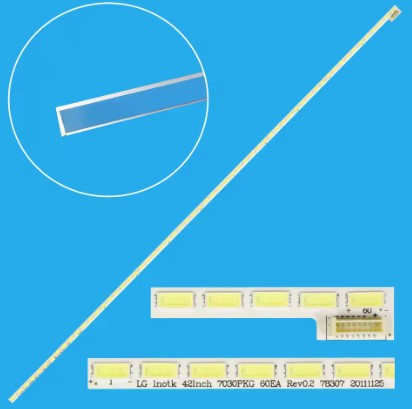 Barra Led  LG 42" 42inch 7030PKG 6OEA - 528mm 60led´s  8 Pino