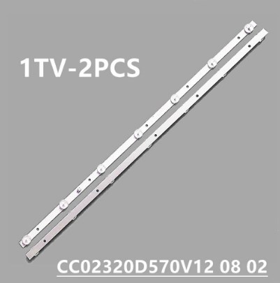 Kit 2 Barras 7 led´s  BAR 32" CC02320D570V12 - 570mm