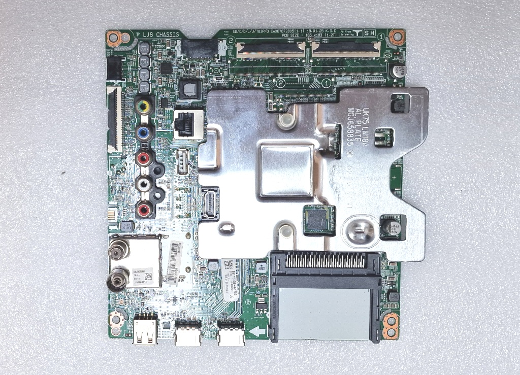 BOARD ASS MAIN 43UK6200PLA - EAX67872805 - PAINEL HC430DGG-SLWL1-A111 - USADO