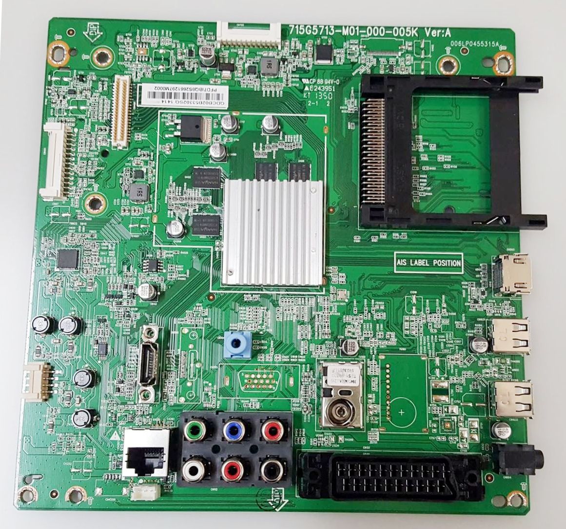 Main Board PHILIPS 715G5713-M01-000-005K Ver:A 006LP0455315A. pn 996590004024