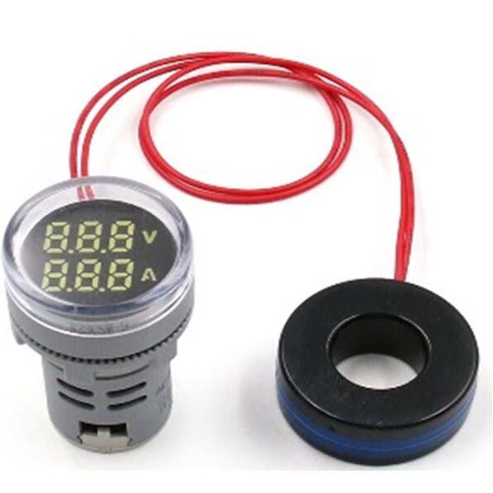 Voltímetro – Amperímetro AC12-500V / 5-100A