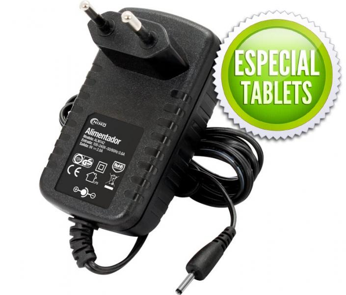 ALIMENTADOR ELECT.  9V  2A p/ Tablets  ALM142  - 3.0x1.1x1.12mm