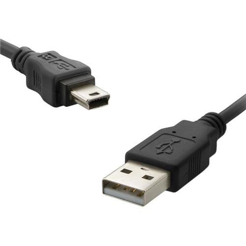 Cabo USB "A" Macho /  Mini USB 5P Macho c/ Filtro 1,8mt