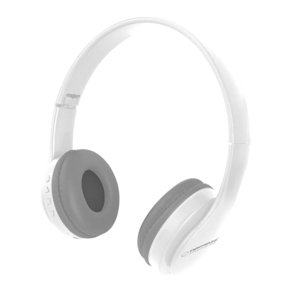 Auscultadores Bluetooth C/ Microfone Branco EH222W Esperanza
