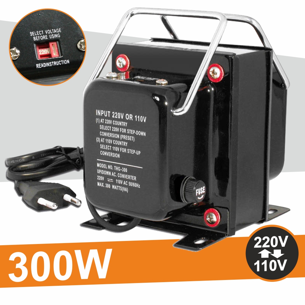 Autotransformador 220/110V 300W