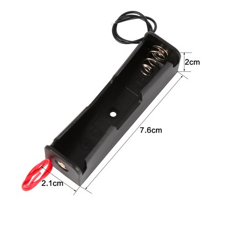 Suporte 1 pilha litio 18650 c/ fios