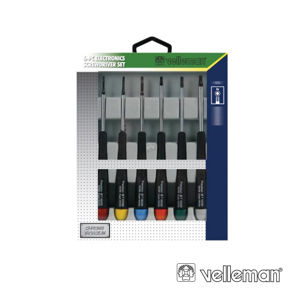 Conjunto 6 Chaves Torx VTSET26  VELLEMAN