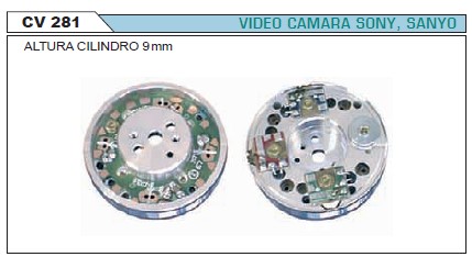 Cabeça Camara de Vídeo  Sony / Sanyo 8mm CV-281