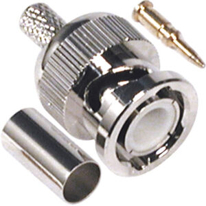 Ficha BNC Macho Cravar RG58