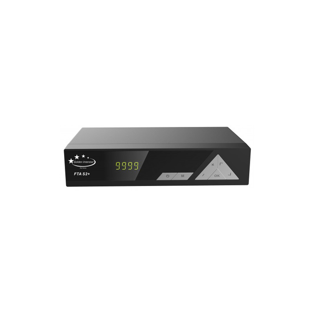Receptor Satélite HD Golden intersatr HD FTA S2+