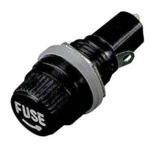Porta Fusível 5x20mm - 6,3A - 250V c/ Parafuso