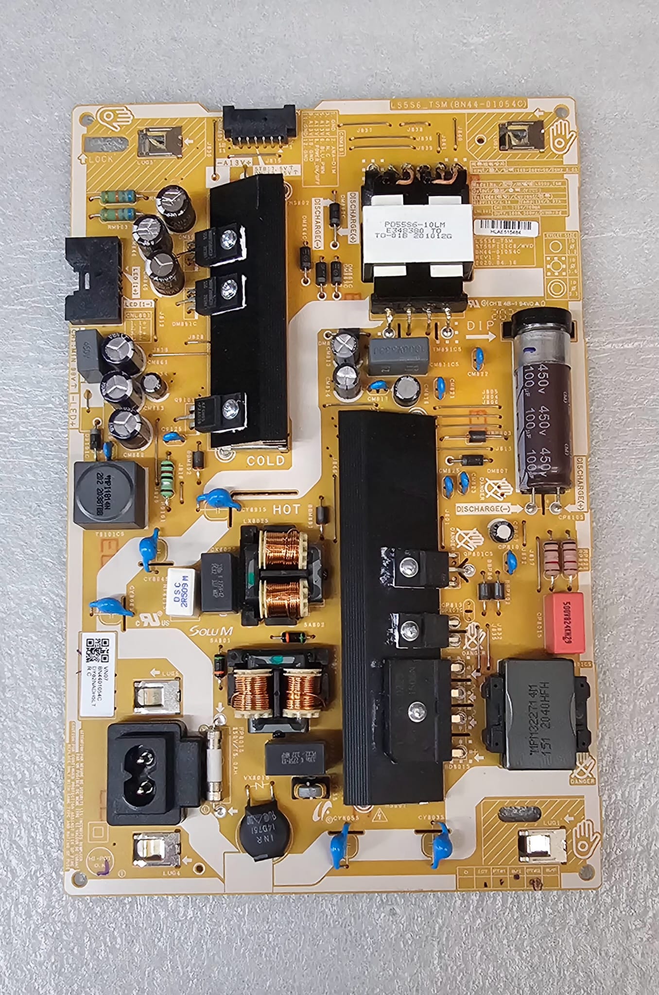 DC VSS-PD BOARD L55S6_TSM,AC/DC,165.6W,A - BN44-01054A - Usada