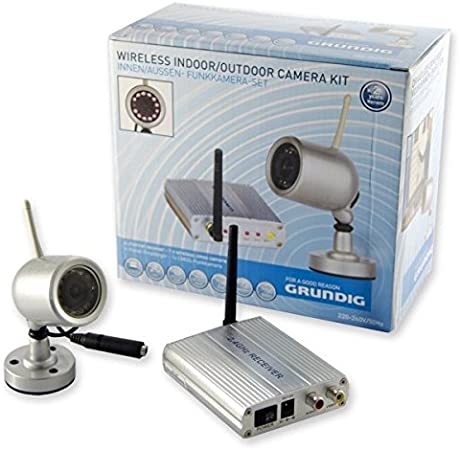 CAMERA SEM FIOS GRUNDIG COR C/ AUDIO -  2.4GH S/FI