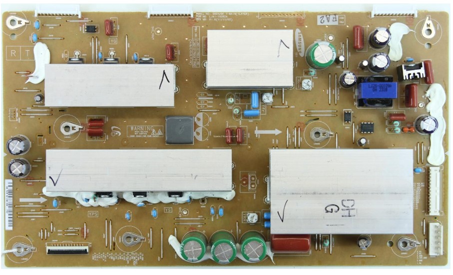 Board  Y-SUS 50DH/DF Samsung 50" LJ92-01760A - LJ41-10282A - Usada