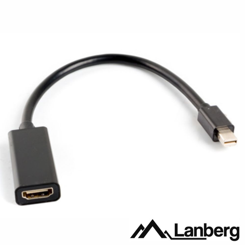 Cabo Adaptador Mini DisplayPort Macho / HDMI Femea 0.2m