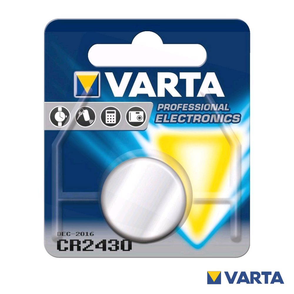 Pilha Lítio CR2430 3V Varta