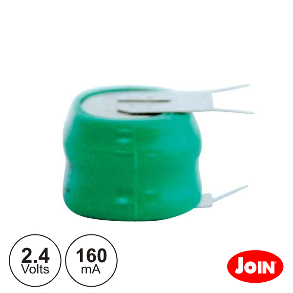 Bateria NI-MH  2,4V  160mA Com Patilhas