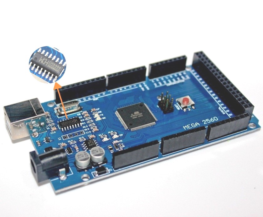 Placa Funduino ATMEGA2560 R3 UART CH340/CH341