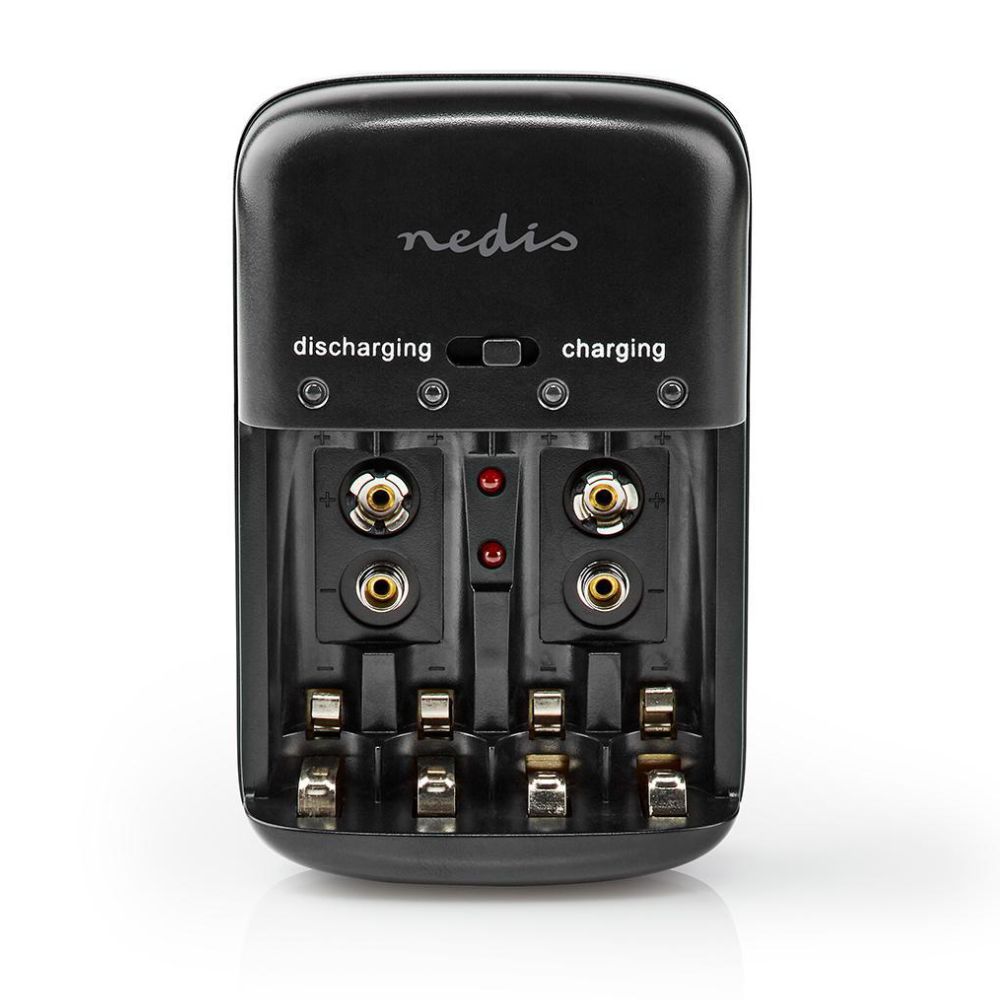 Carregador / Descarregador  Pilhas AA/AAA/9V - AC230V