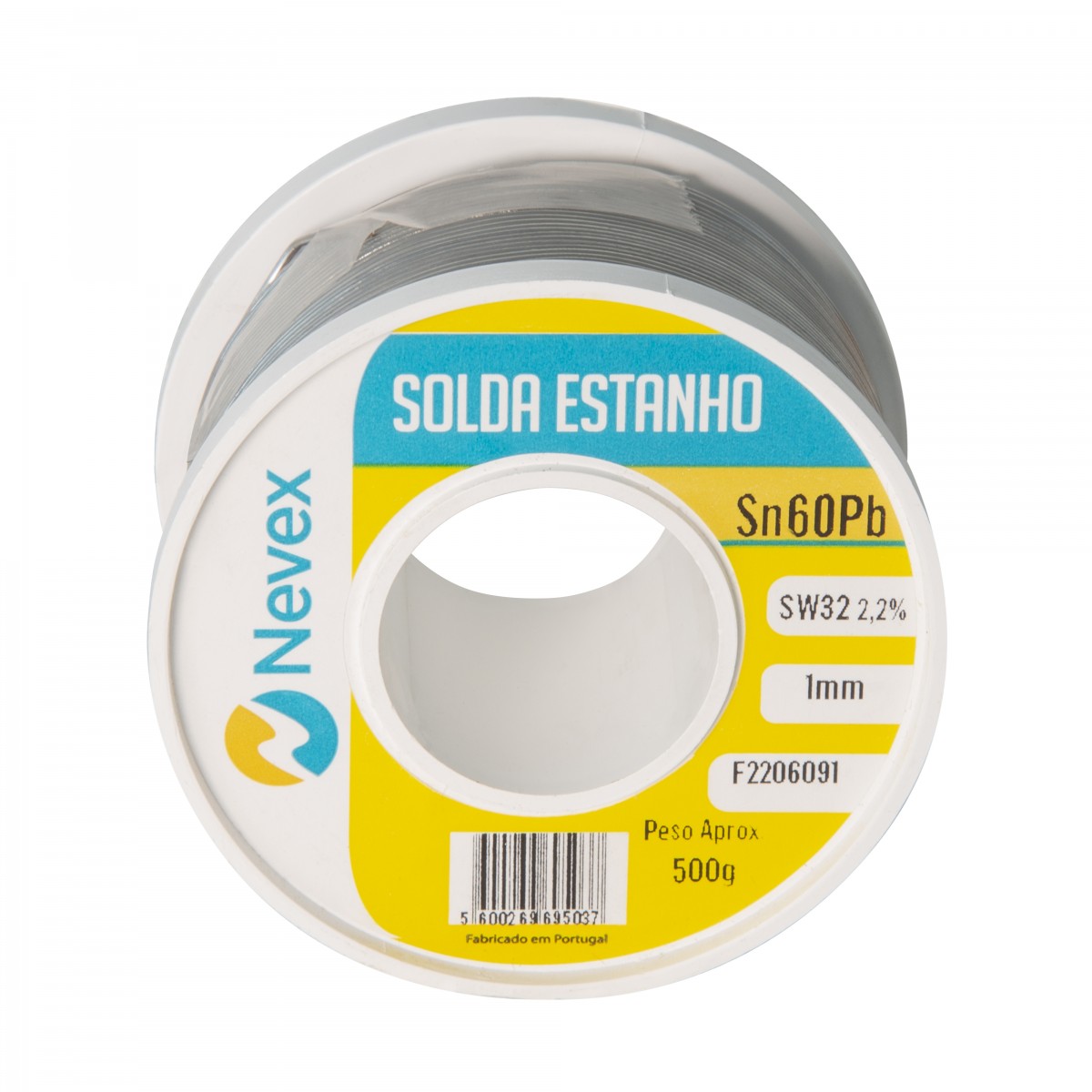 Solda Fio Ø0,8mm 60Sn/40Pb - Rolo 100gr