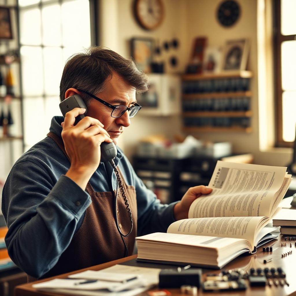 Atendimento técnico a consultar catálogo ao telefone